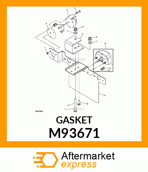 GASKET M93671