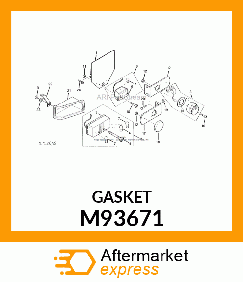 GASKET M93671