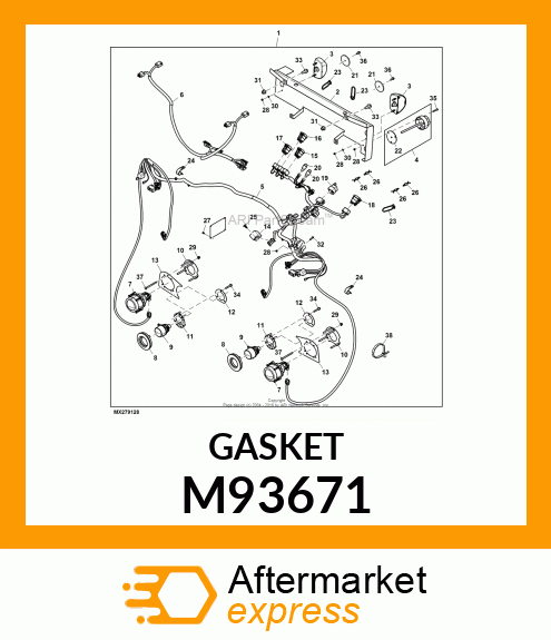 GASKET M93671