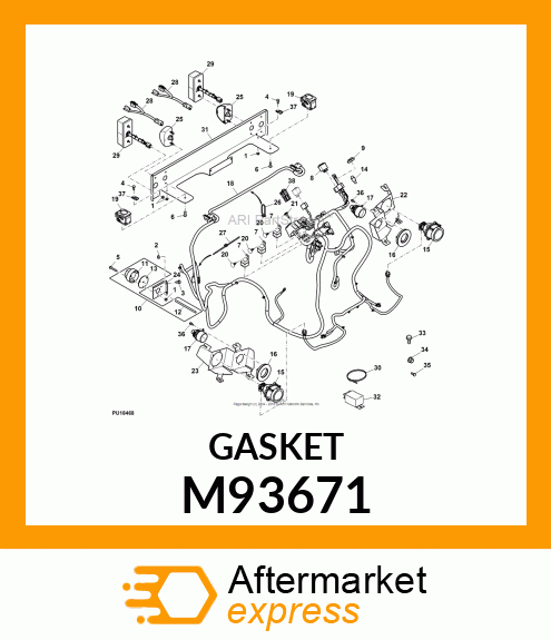 GASKET M93671