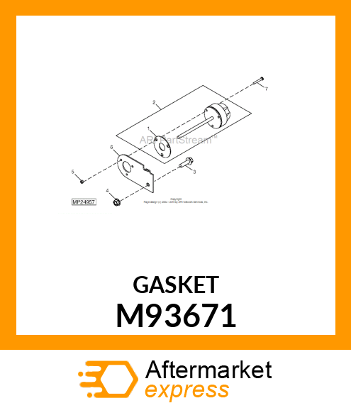 GASKET M93671