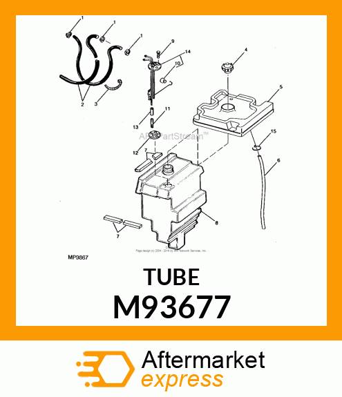 TUBE, HOSE, DRAIN M93677