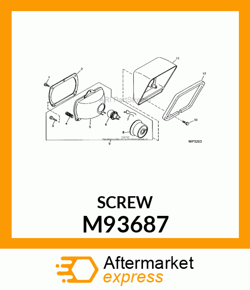 Screw - SCREW M93687