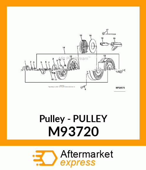 Pulley M93720