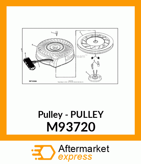 Pulley M93720