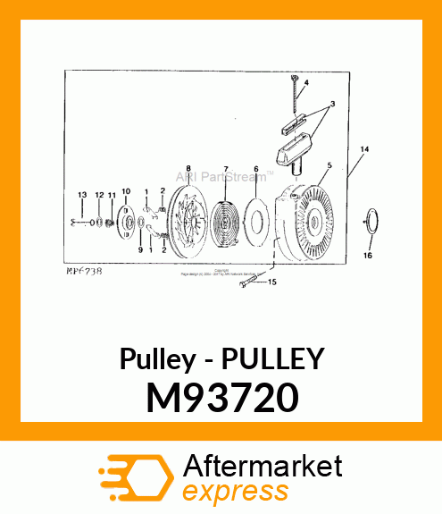 Pulley M93720