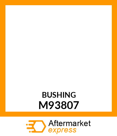 BUSHING, IDLER PIVOT M93807