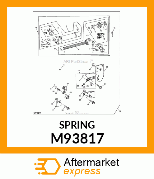 COMPRESSION SPRING, SPRING, COMPRES M93817