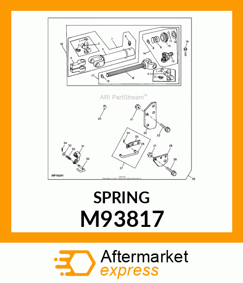 COMPRESSION SPRING, SPRING, COMPRES M93817