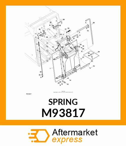 COMPRESSION SPRING, SPRING, COMPRES M93817