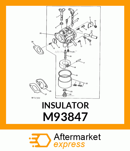 INSULATOR M93847