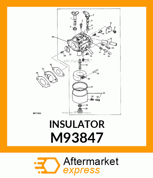 INSULATOR M93847