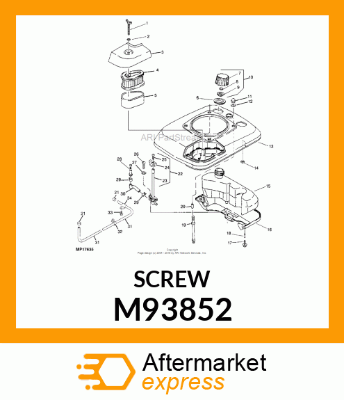 Screw M93852