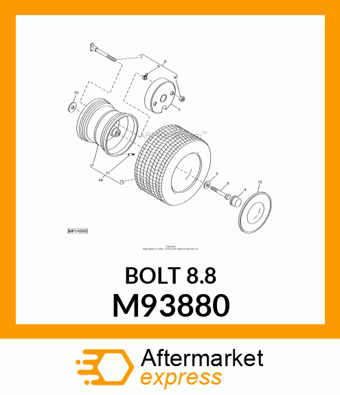 Bolt M93880