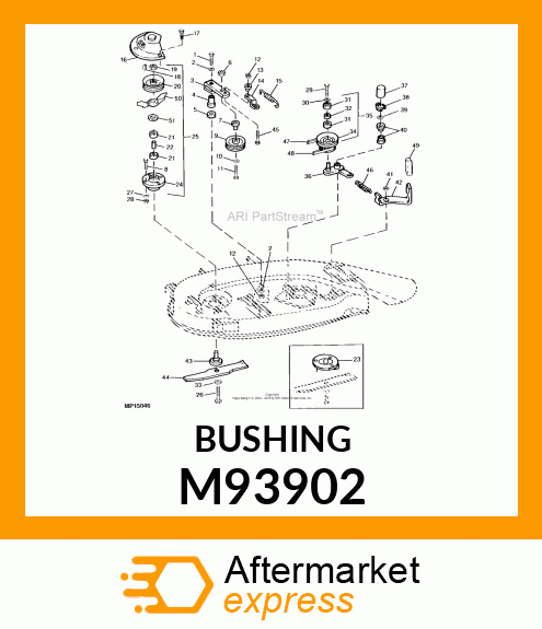 BUSHING, IDLER PIVOT M93902