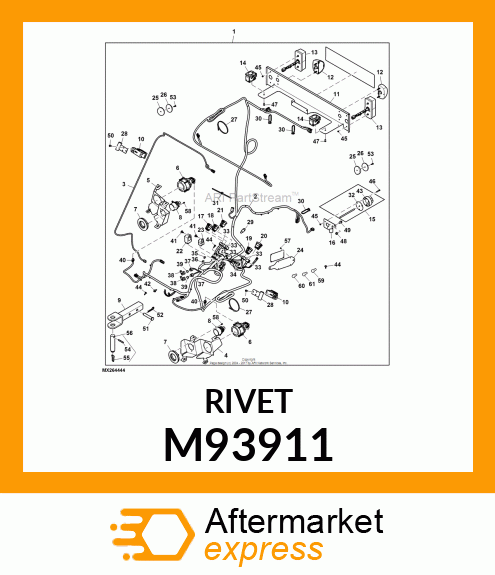 RIVET, POP M93911