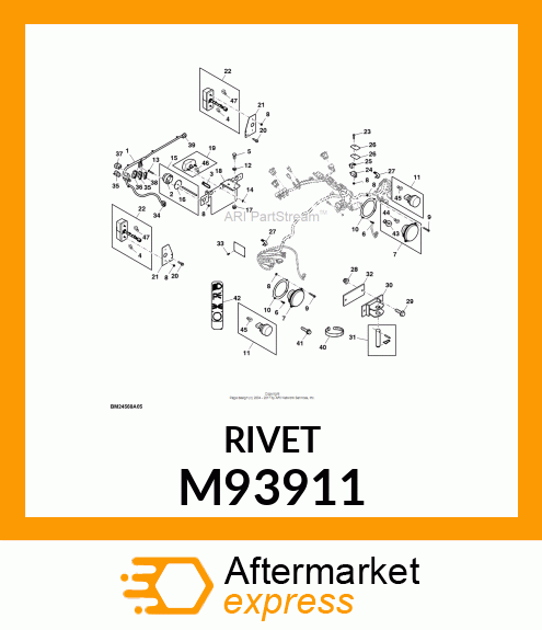 RIVET, POP M93911