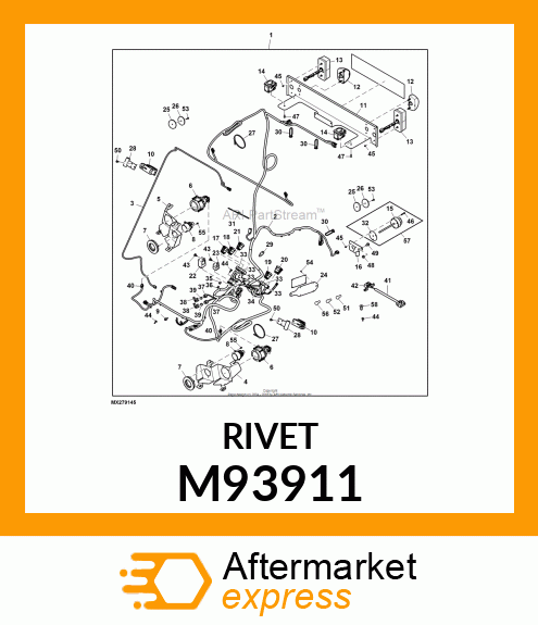 RIVET, POP M93911