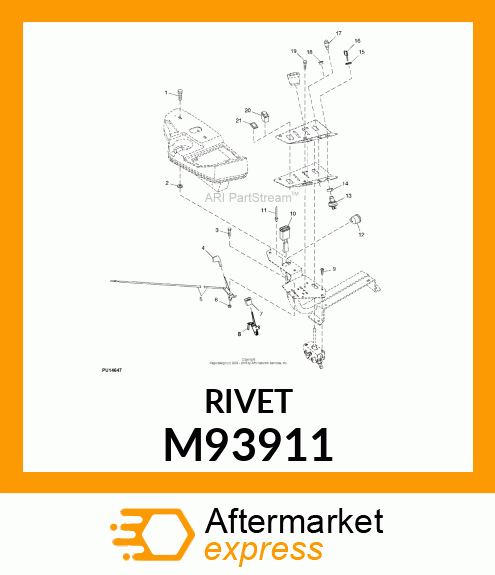 RIVET, POP M93911