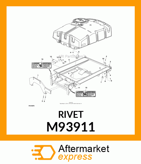 RIVET, POP M93911