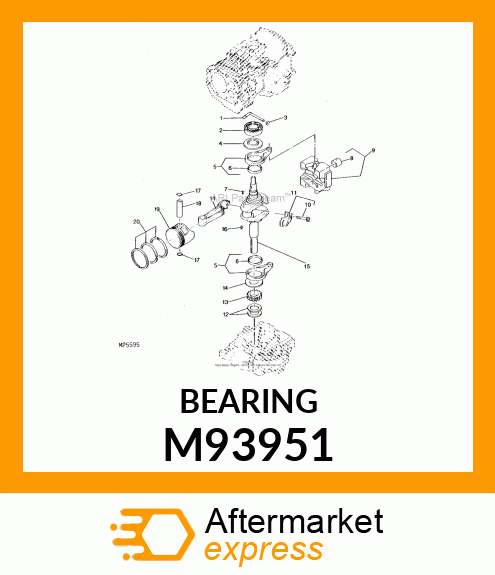 BEARING, PLAIN M93951