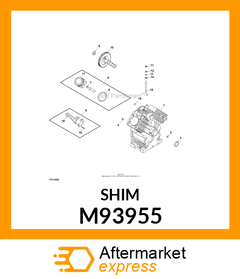 SHIM, CAMSHAFT M93955