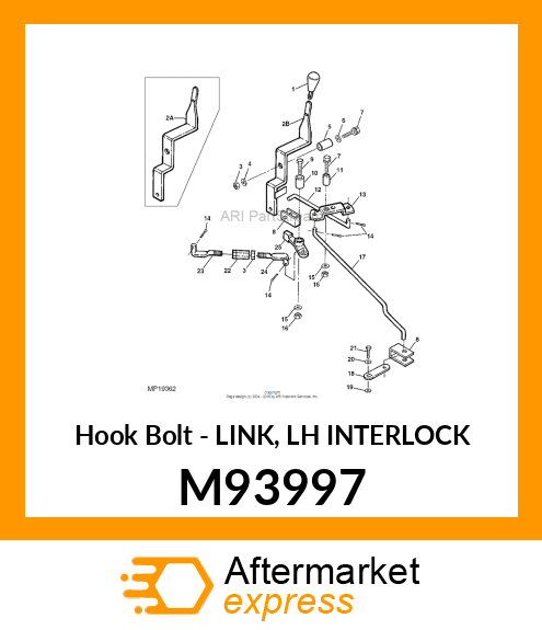 Hook Bolt M93997
