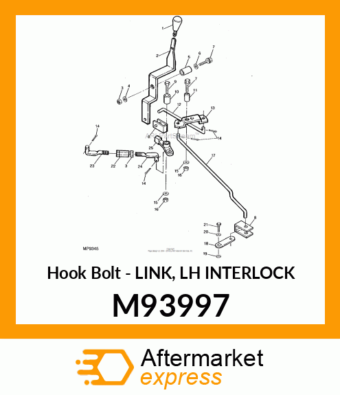 Hook Bolt M93997