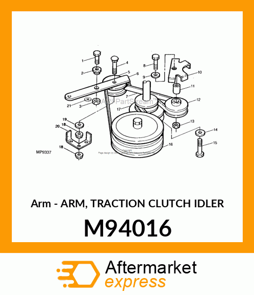 Arm - ARM, TRACTION CLUTCH IDLER M94016