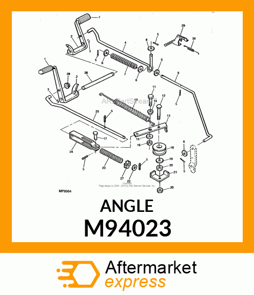 GUIDE, IDLER ARM M94023