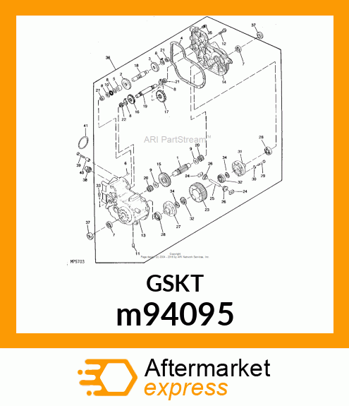 GASKET, CASE COVER m94095