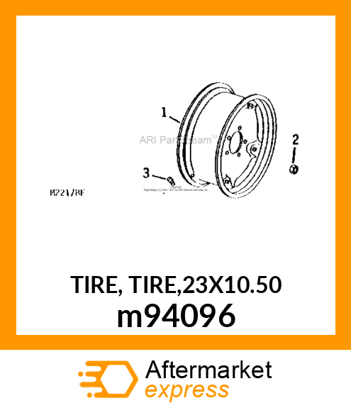 TIRE, TIRE,23X10.50 m94096