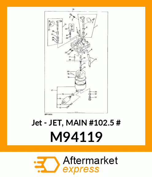 Jet - JET, MAIN #102.5 # M94119