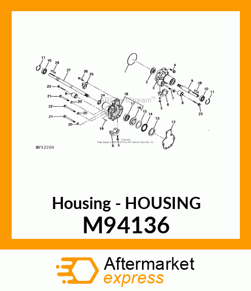 Housing M94136