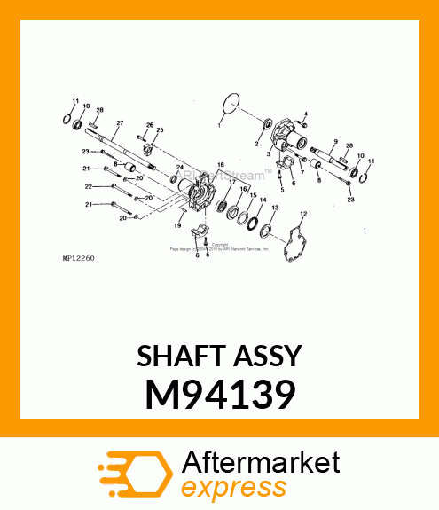 Axle M94139