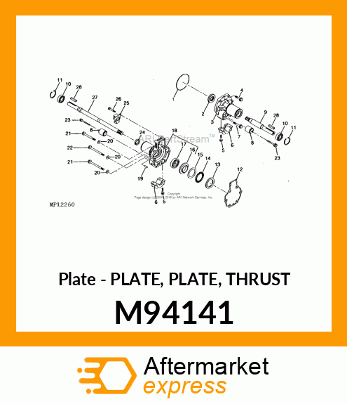 Plate M94141