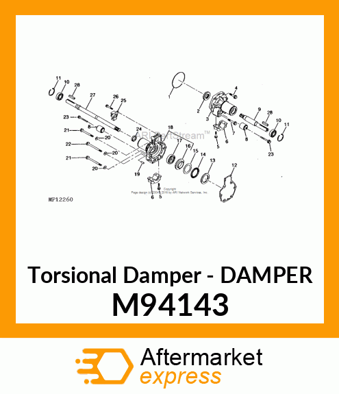 Damper M94143