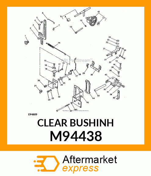 BUSHING, NATURAL LINKAGE RETAINING M94438