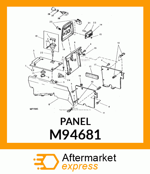 Instrument Panel M94681