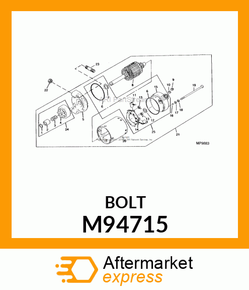 Bolt M94715