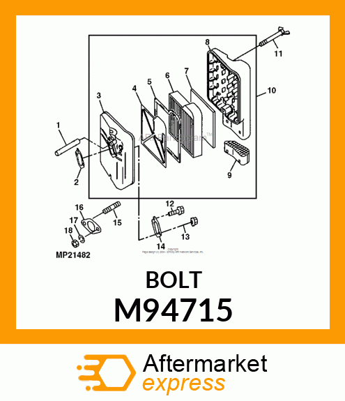 Bolt M94715