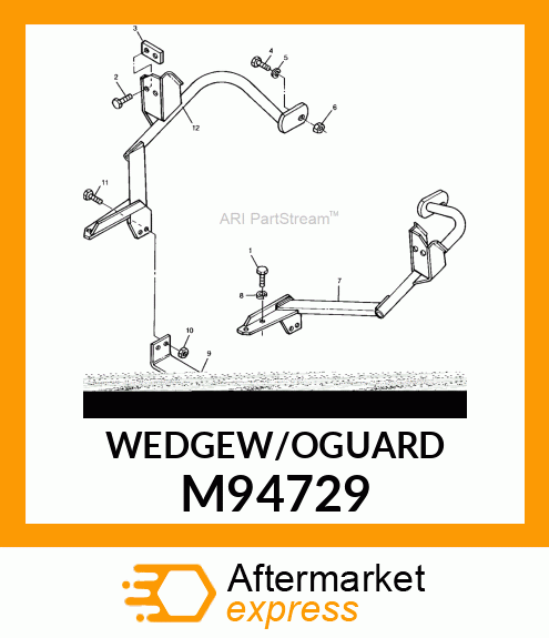 WEDGE WITHOUT GUARD M94729