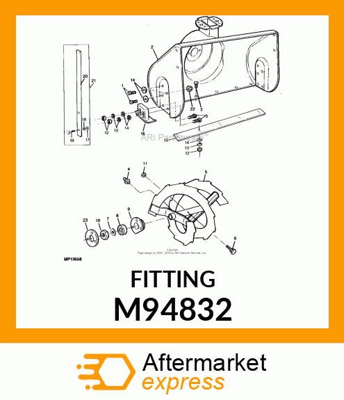 Lubrication Fitting M94832
