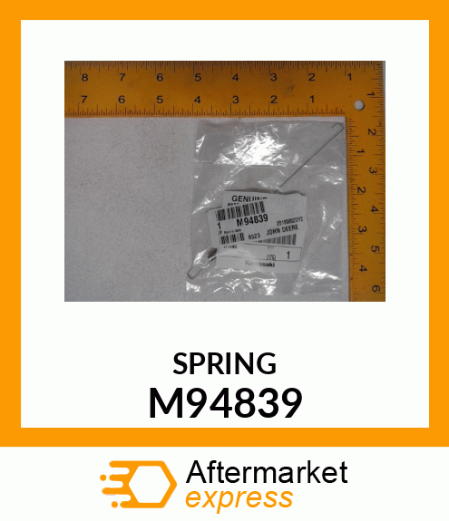 SPRING, GOVERNOR LINK M94839