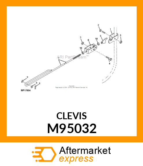 Clevis M95032