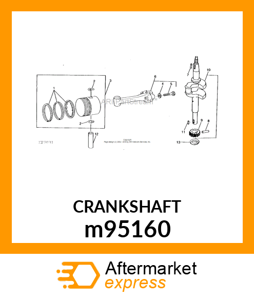 CRANKSHAFT m95160