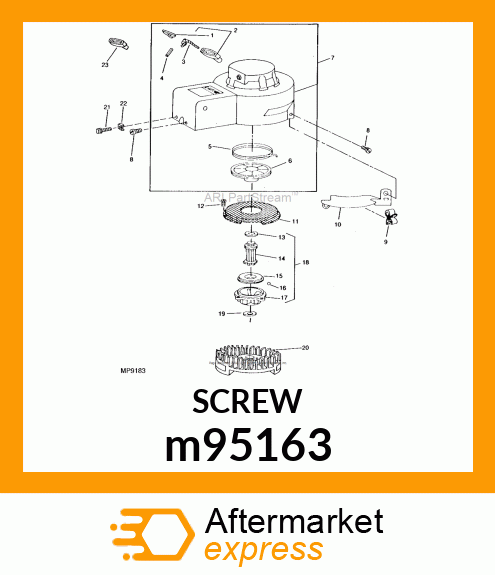 SCREW m95163