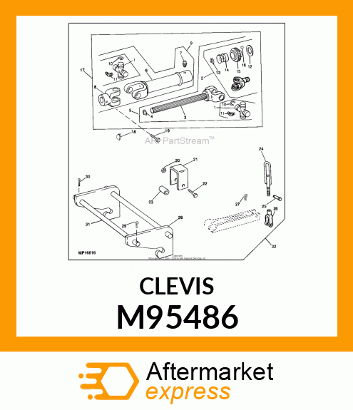 Clevis M95486