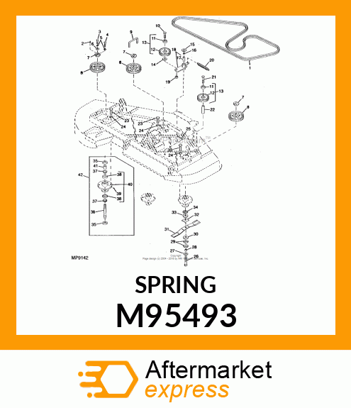 Spring M95493