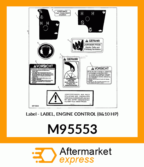 Label M95553